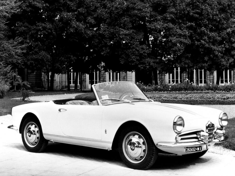  Alfa Romeo Giulietta Spider (750) 1956 года  (фото 18 из 23)
